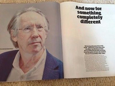 AMY SCHUMER Photo Cover Interview Guardian Magazine August 2016 IAN McEWAN