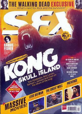 SFX magazine April 2017 - Kong Skull Island - Tom Hiddleston - The Walking Dead