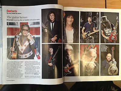 Times Magazine 2014 - Paul Weller Morten Harket Paul McCartney Noel Gallagher