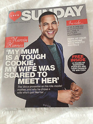 SUNDAY Magazine March 2015 MARVIN HUMES JLS PHOTO COVER INTERVIEW
