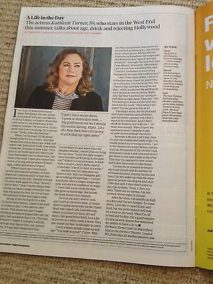 HOT! LORDE PHOTO INTERVIEW SUNDAY TIMES MAGAZINE MAY 2014 KATHLEEN TURNER