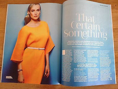 A Perfect Plan DIANE KRUGER Photo interview STYLIST JUNE 2014 TAYLOR SCHILLING