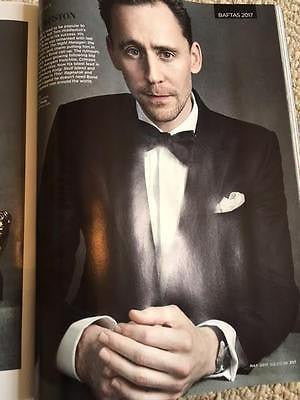 UK GQ Magazine June 2017 Tom Hiddleston Jamie Dornan Luke Evans