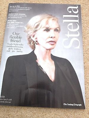 TRUDIE STYLER interview STING NEW UK 1 DAY 2014 ISSUE BRAND NEW