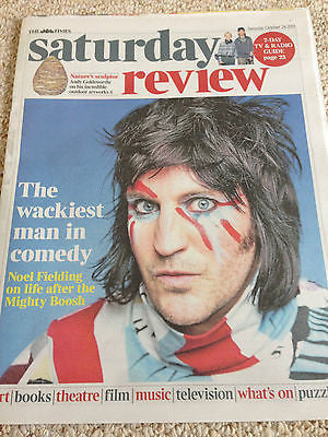 Mighty Boosh NOEL FIELDING PHOTO COVER INTERVIEW OCTOBER 24 2015 JOHN LE CARRE
