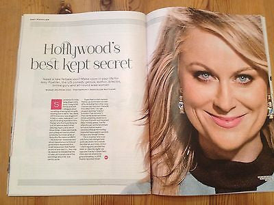 AMY POEHLER interview CHRISTINA APPLEGATE UK 1 DAY ISSUE 2014 LINDA EVANGELISTA