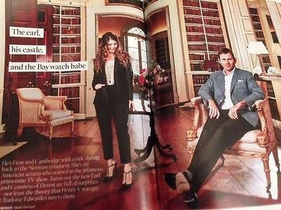 Baywatch ALLISON JOY & CHARLES PEREGRINE COURTENAY UK Times Magazine April 2016