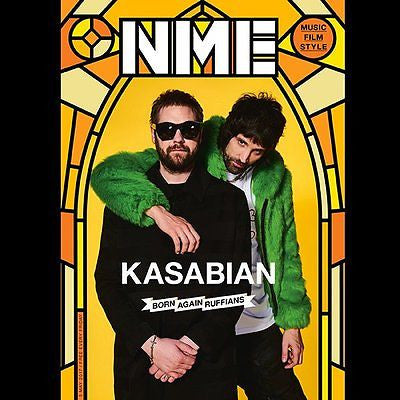KASABIAN Photo Cover interview UK NME MAGAZINE May 2017