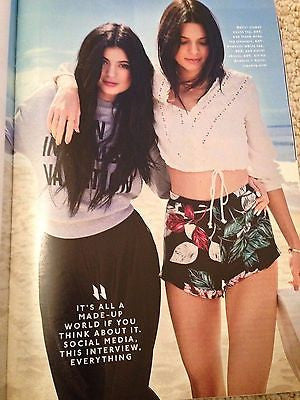 (UK) STYLE MAGAZINE MAY 2015 KENDALL & KYLIE JENNER PHOTO INTERVIEW