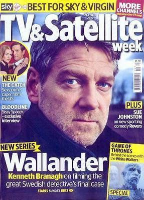 KENNETH BRANAGH - WALLANDER TV & Satellite UK magazine 21 May 2016 Peter Krause
