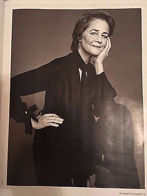 Sunday Times Magazine March 2017 Charlotte Rampling Hunter Davies Alan Aldridge