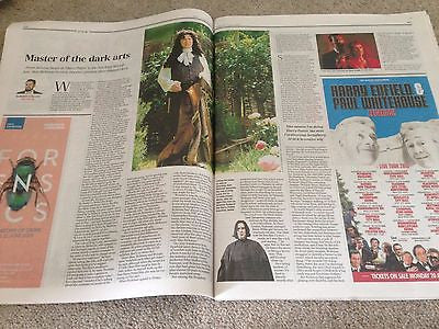 KRISTIN SCOTT THOMAS UK PHOTO INTERVIEW TELEGRAPH APRIL 18 2015 ALAN RICKMAN