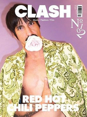 RED HOT CHILLI PEPPERS PHOTO COVER INTERVIEW UK CLASH MAGAZINE ISSUE 102 NEW