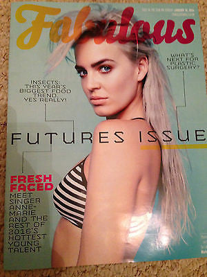 Fabulous Magazine January 2016 ANNE-MARIE NICHOLSON Roman Phoebe Dynevor