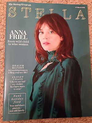 Marcella ANNA FRIEL Photo Cover Interview Stella Magazine 2016 Amanda Seyfried