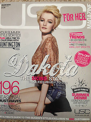 USC MAGAZINE SPRING 2011 GREG JAMES - DAKOTA BLUE RICHARDS PHOTO COVER INTERVIEW
