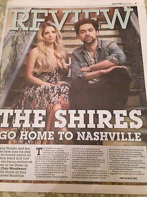 Crissie Rhodes BEN EARLE THE SHIRES PHOTO INTERVIEW EXPRESS REVIEW JUNE 2015