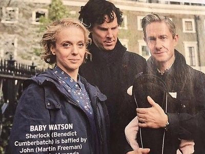 UK RADIO TIMES Magazine 31 Dec 2016 SHERLOCK Benedict Cumberbatch interview