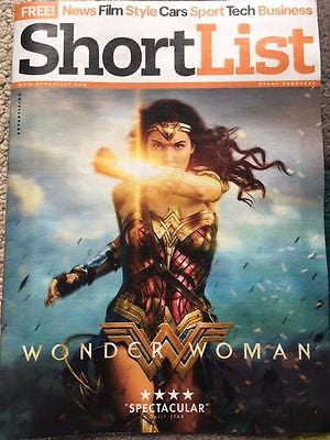 Shortlist Magazine June 2017 Wonder Woman Gal Gadot Photo Cover