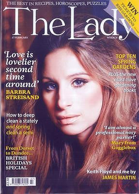 UK LADY Magazine February 2017 BARBRA STREISAND PHOTO COVER INTERVIEW