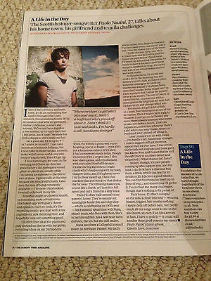 ANJELICA HUSTON interview JACK NICHOLSON UK 1 DAY ISSUE NOV 2014 PAOLO NUTINI