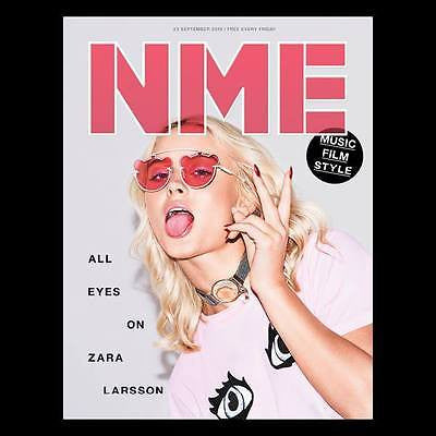 ZARA LARSSON - UK World Exclusive NME MAGAZINE SEPTEMBER 2016