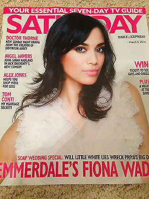SATURDAY Magazine March 2016 FIONA WADE Peter Purves TOM CONTI Harry Richardson