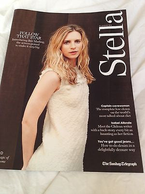 BRIT MARLING interview ISABEL ALLENDE UK 1 DAY ISSUE 2014 NEW Katia Labeque