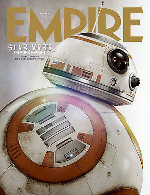 Empire Magazine October 2015 Star Wars Force Awakens - BB-8 Subscriber Cover