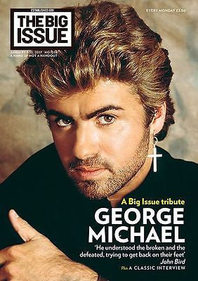 Big Issue Magazine January 2017 George Michael Special Tribute Cover Issue