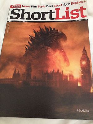 Godzilla AARON JOHNSON Special Photo Cover MAGAZINE May 2014 BRAND NEW