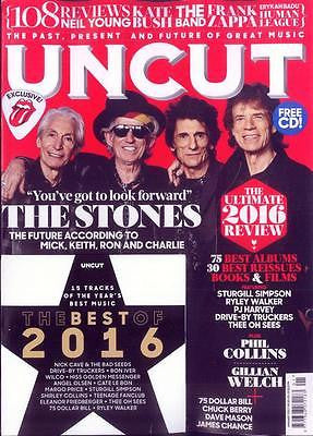 The Rolling Stones Exclusive January 2017 Photo Cover Uk UNCUT Magazine
