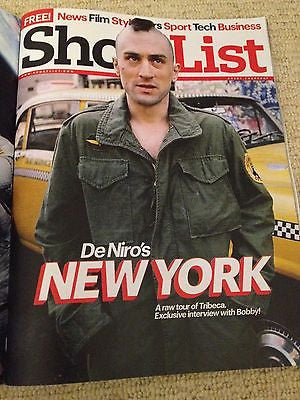 GRAVITY uk mag 2013 ROBERT DE NIRO SANDRA BULLOCK JOSEPH GORDON LEVITT D RODMAN