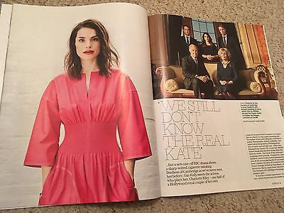 UK Stella Magazine May 2017 Charlotte Riley Cover on Kate Middleton & Tom Hardy