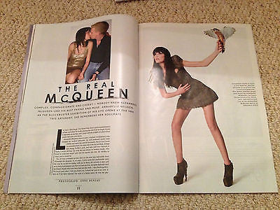 LAETITIA CASTA PHOTO INTERVIEW STYLE MAGAZINE MARCH 2015 ALEXANDER MCQUEEN