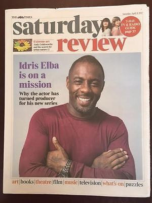 UK Times Review Supplement April 2017 Idris Elba Photo Interview Future Islands