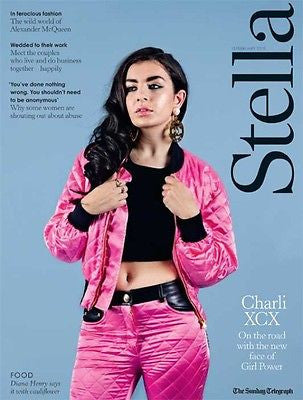 STELLA magazine February 2015 CHARLI XCX PHOTO INTERVIEW Alexander McQueen