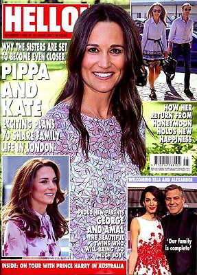 HELLO! magazine 19 June 2017 Pippa & Kate Middleton Rick Parfitt Sheena Easton