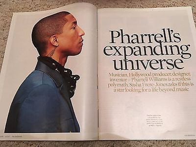 UK Observer Magazine February 2017 Pharrell Williams Miranda July