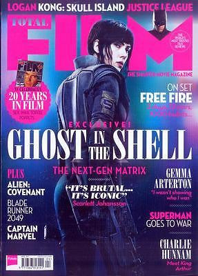 Total Film Magazine April 2017 - Ghost in the Shell Exclusive -  Charlie Hunnam