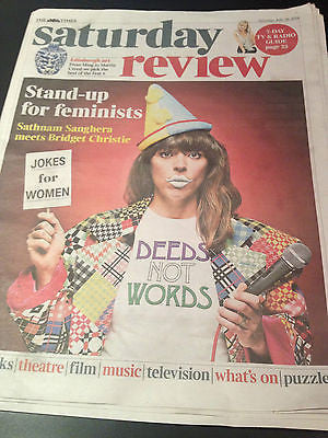 Times Saturday Review July 2014 Bridget Christie Rudolf Nureyev Margot Fonteyn