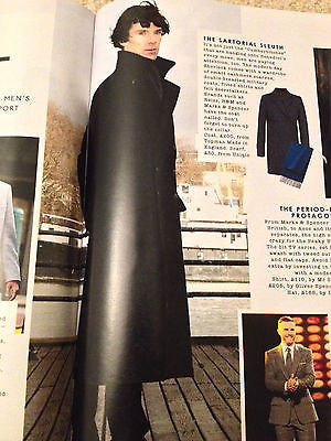 Style Magazine January 2014 Benedict Cumberbatch style portrait SHERLOCK