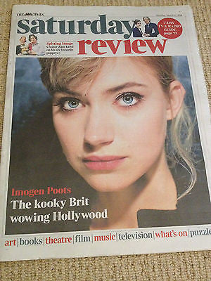 TIMES SATURDAY REVIEW 2014 IMOGEN POOTS LED ZEPPELIN JIMMY PAGE