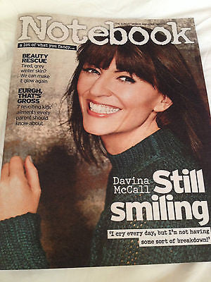 Notebook Magazine - January 2014 - Davina McCall Jimmy Osmond Donny Kevin Bacon