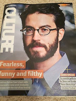 JONATHAN SAFRAN FOER EXCLUSIVE PHOTO INTERVIEW UK CULTURE MAGAZINE AUGUST 2016