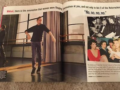 UK Times Magazine March 2017 Mikhail Baryshnikov David Haye Faye Dunaway
