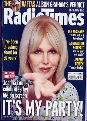 RADIO TIMES magazine May 13th 2017 Joanna Lumley Ian McShane