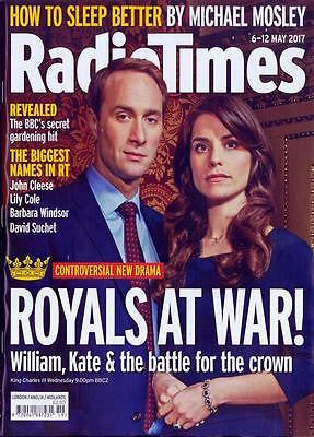 RADIO TIMES magazine May 2017 King Charles III Charlotte Riley David Suchet
