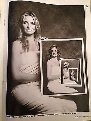 SUNDAY TIMES MAGAZINE April 2016 QUEEN ELIZABETH II Cameron Diaz PewDiePie