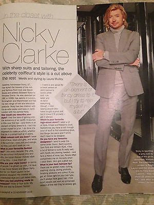 (UK) S MAGAZINE NOVEMBER 2015 CATE BLANCHETT PHOTO INTERVIEW CAROL NICKY CLARKE